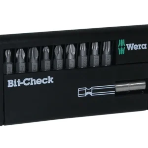 Satz mit 9 Bits und Bithalter Wera Bit-Check 134044