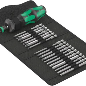 Satz von 18 Bits mit Bithalter Wera Kraftform Kompakt Turbo 1 ref.057482