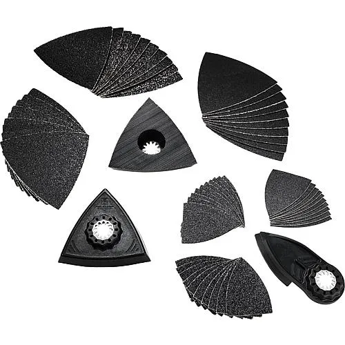 Schleifblätter-Set, Best Starlock Sanding, 63-teilig