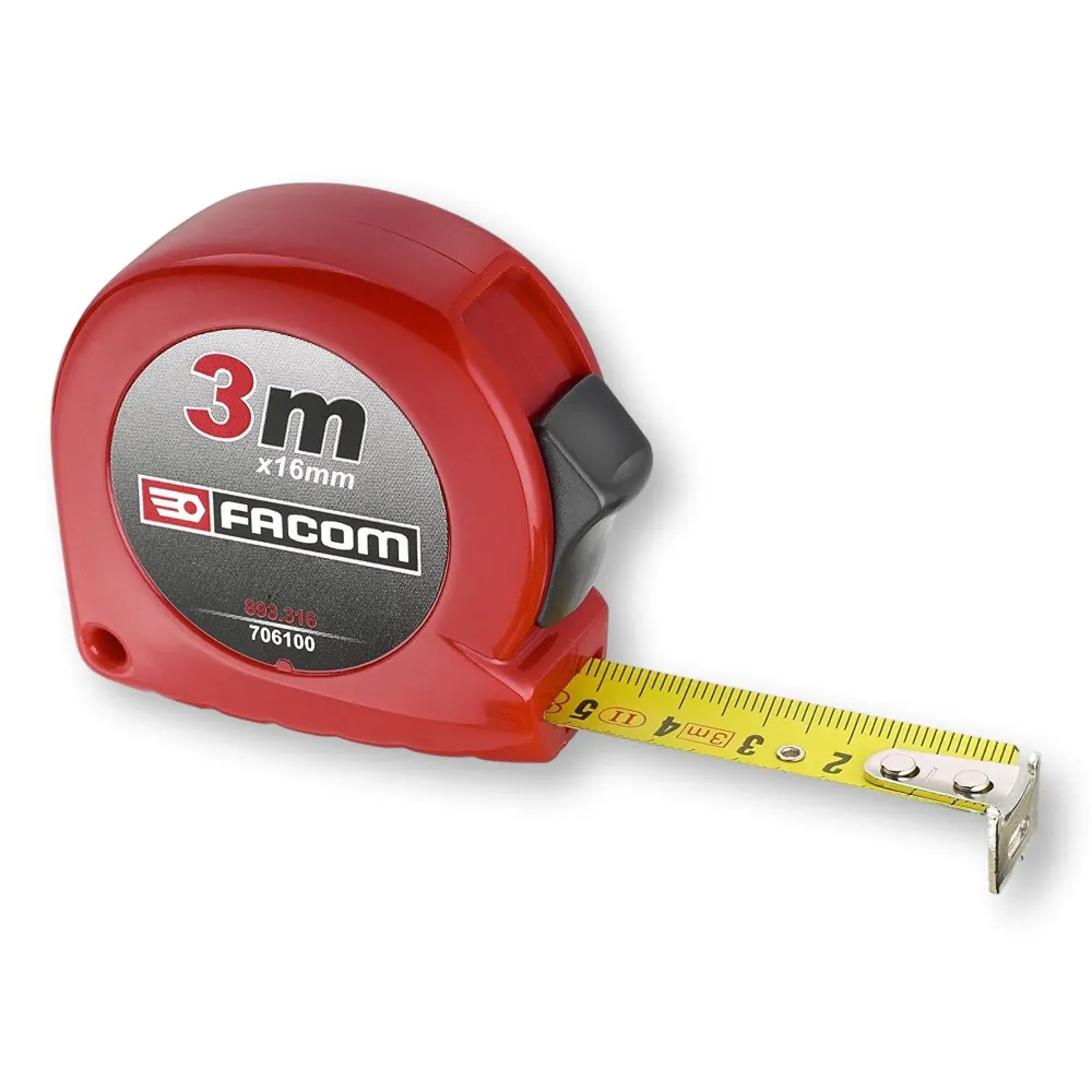 Spezialset – Schneideschere, Cutter, 3 m Maßband – Facom