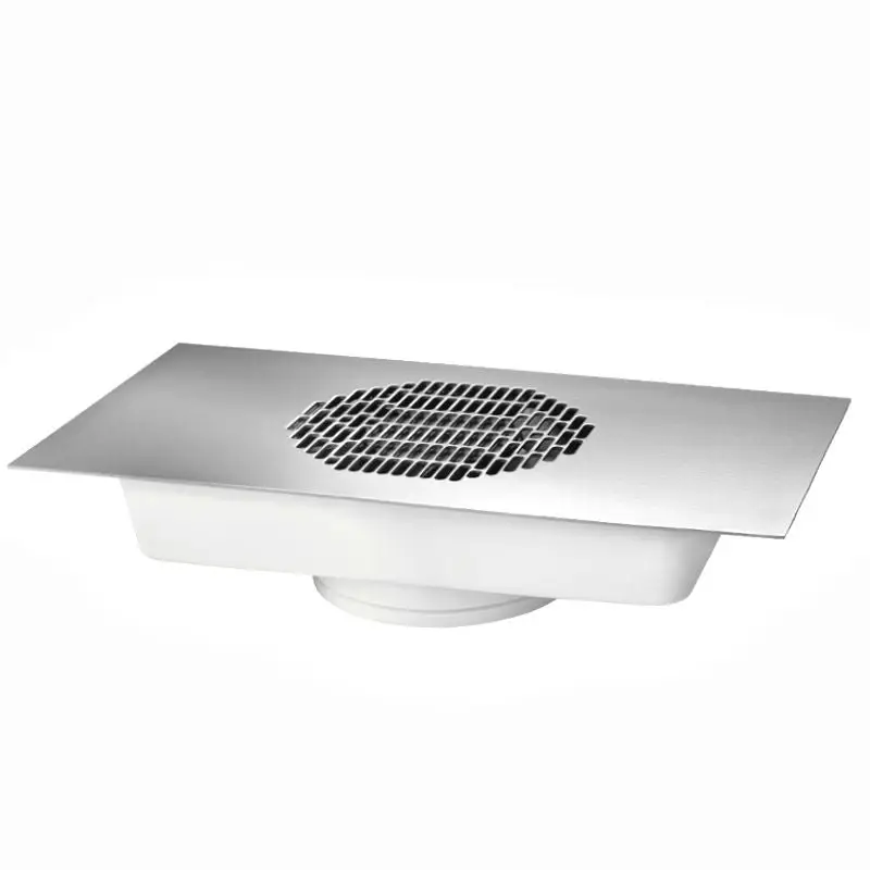Staubabsaugung silber