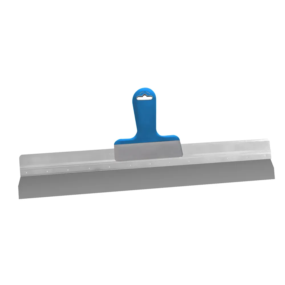 FLÄCHENSPACHTEL ALUMINIUM MIT ERGONOMISCHEM 2K-SOFTGRIFF, 380 x 0,4 mm, Rostfrei, Premium TECTOOL
