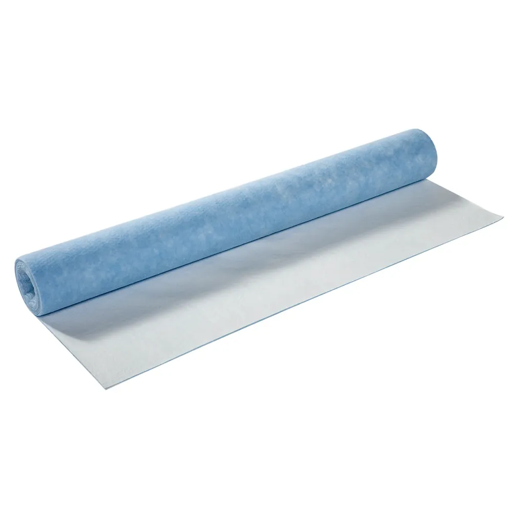 MALERABDECKVLIES BLAU MIT PE-Folie, PREMIUM, 180 g/m², 50 m x 1 m TECTOOL