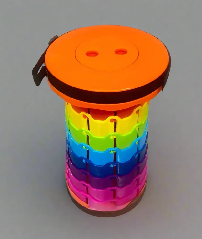 Telescoping Fold able Stool