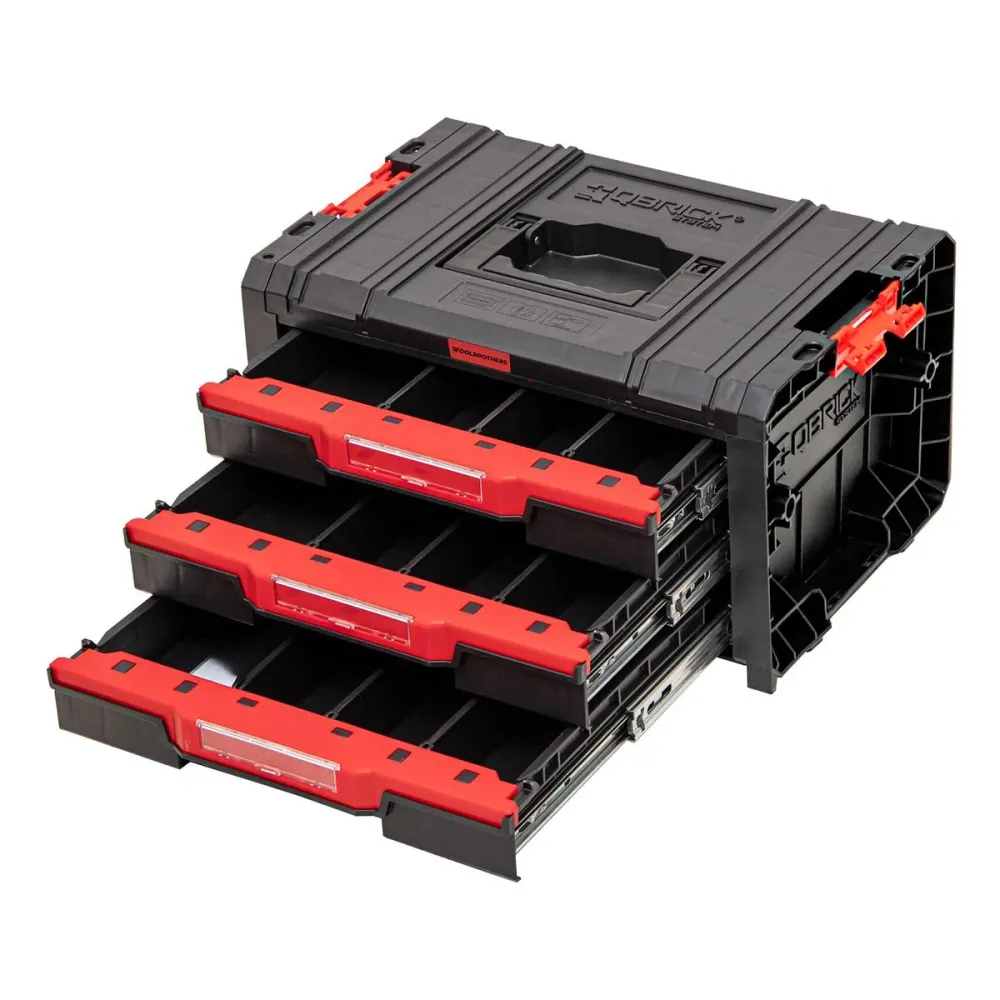 Toolbrothers RHINO L Drawer 3 ECO Basic mit drei Schubläden + Trennwände IP54