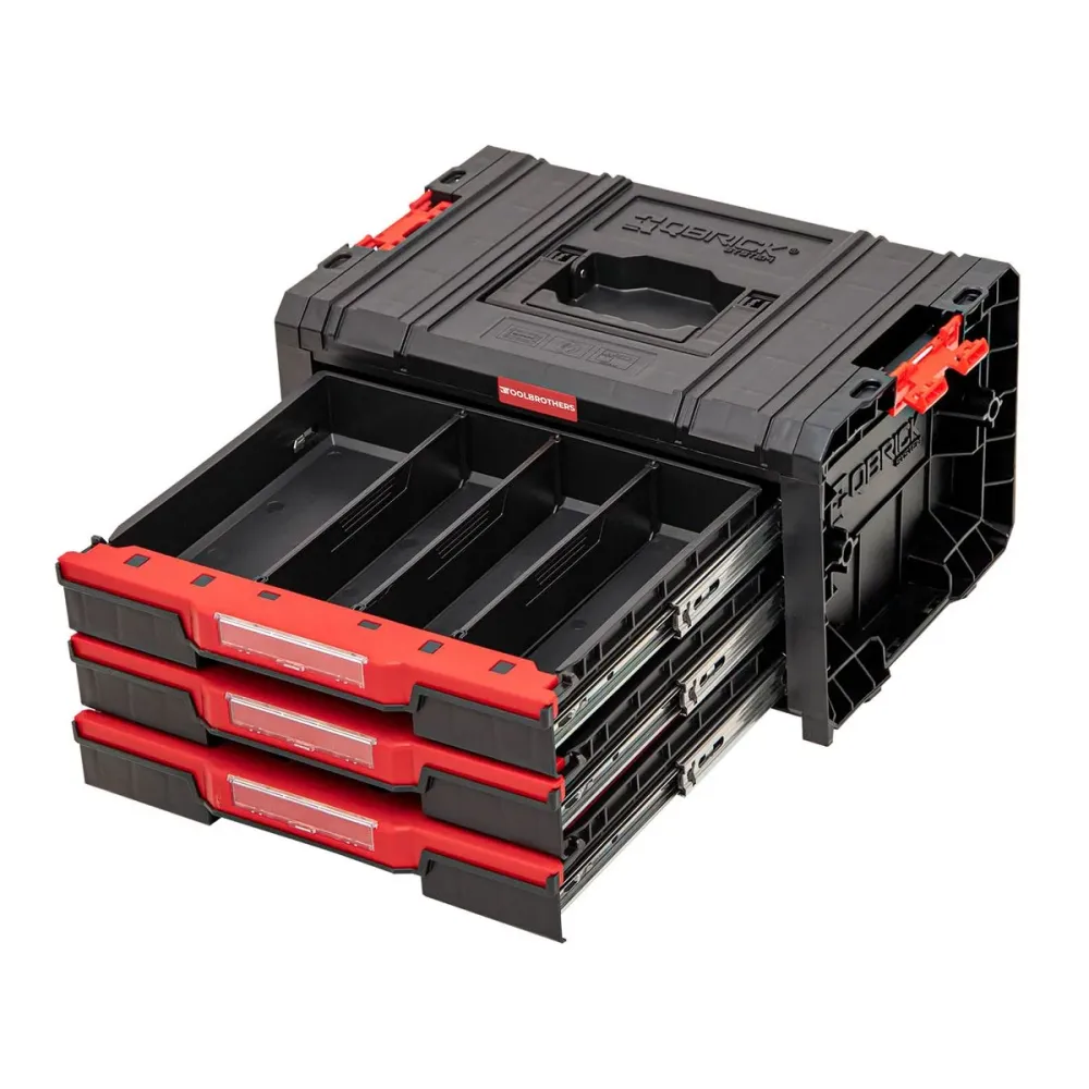 Toolbrothers RHINO L Drawer 3 ECO Basic mit drei Schubläden + Trennwände IP54