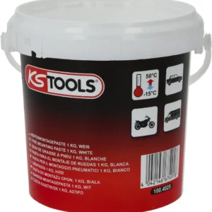 KS Tools Reifenmontagepaste 1 kg, weiß ( 100.4025 )