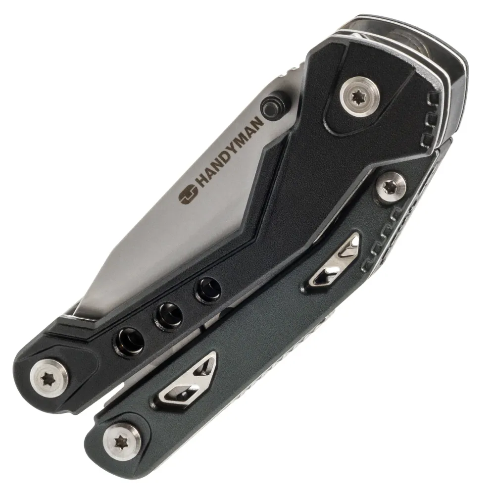 TRUE UTILITY Multitool 18--1 Handyman Schraubendreher Tool Etui 9x Wechsel Bit
