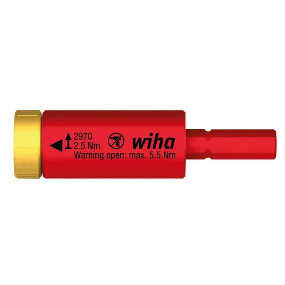 Wiha Drehmoment Easy Torque Adapter 2,5 Nm für slimBits ( 41343 )