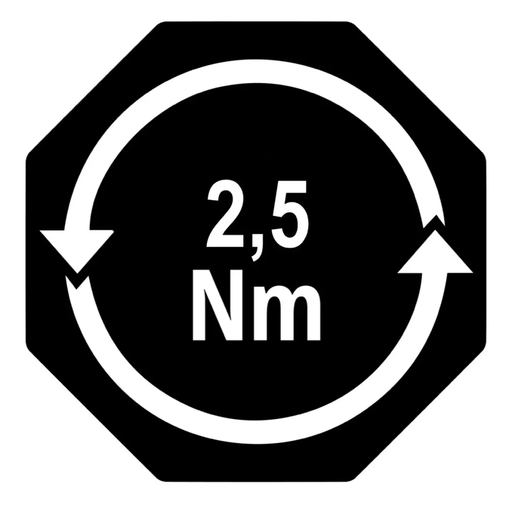 Wiha Drehmoment Easy Torque Adapter 2,5 Nm für slimBits ( 41343 )