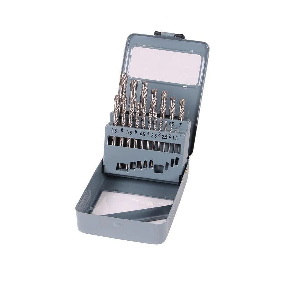 XPTools Bohrersatz 19 Teile DIN338 / Bohrer Set für Bohrmaschine / 135