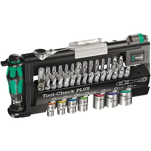 Zyklop Mini-Set Tool-Check PLUS Imperial, metrisch und zöllig, 39-teilig