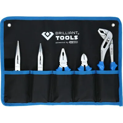 Brilliant Tools - Zangen-Satz, 5-teilig
