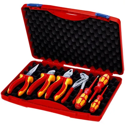 KNIPEX® - 00 21 15 Werkzeug-Box "RED" Elektro Set 2