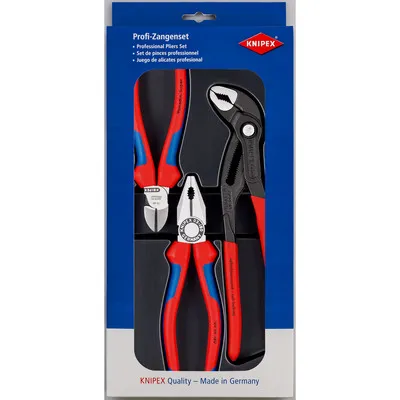 KNIPEX® - Zangen-Set 00 20 09 V01 3-teilig Kunststoffverpackung