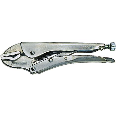 Gripzange 250 mm mit Längsrille